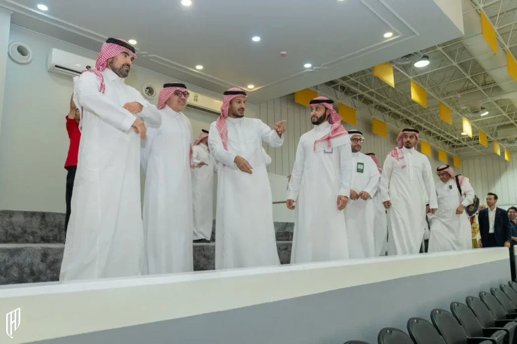حضورٌ يجسّد تكامل المنظومة الرياضية 🇸🇦