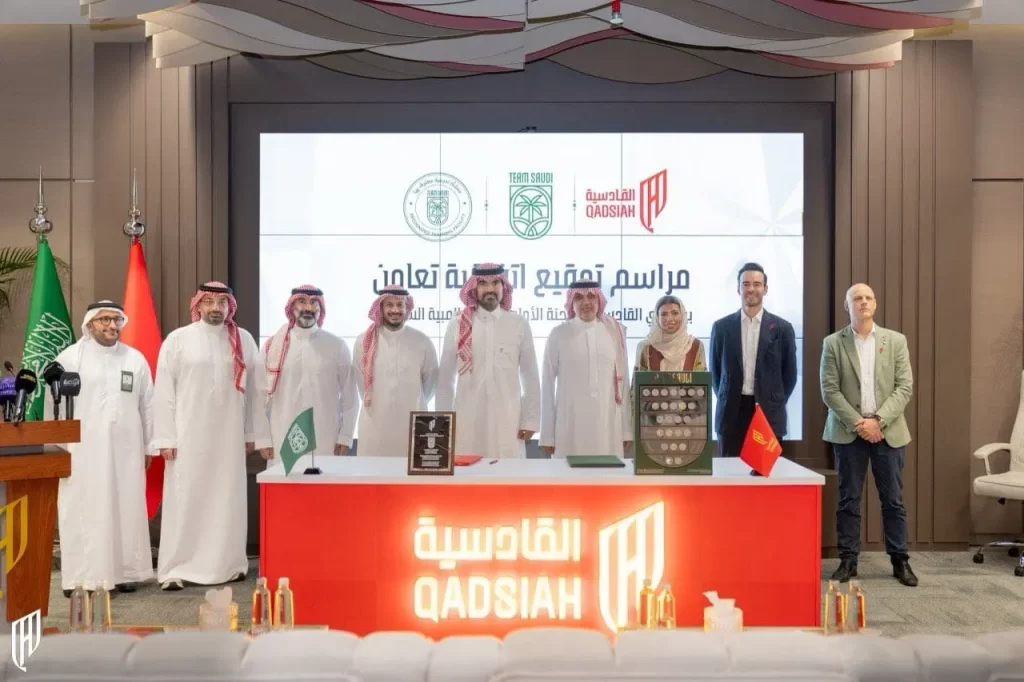 حضورٌ يجسّد تكامل المنظومة الرياضية 🇸🇦
